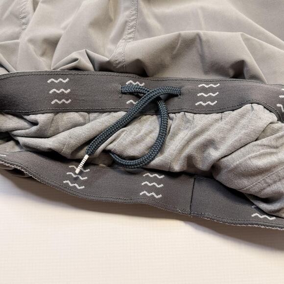 Free Fly Shorts Mens Large Gray Bamboo Lined Athletic Running Quick Dry Stretch - Picture 4 of 11